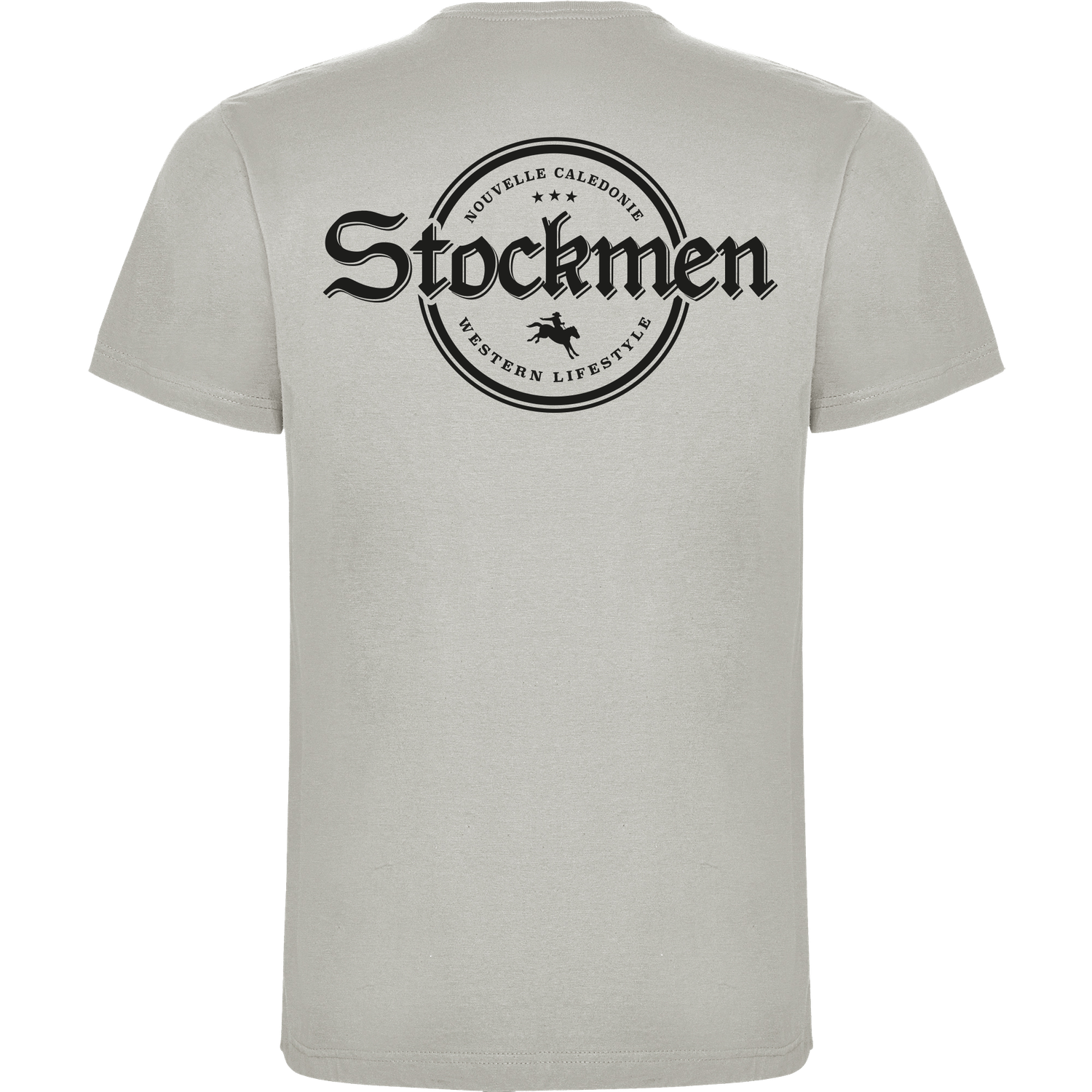 HARD JOB T-shirt Gris Perle