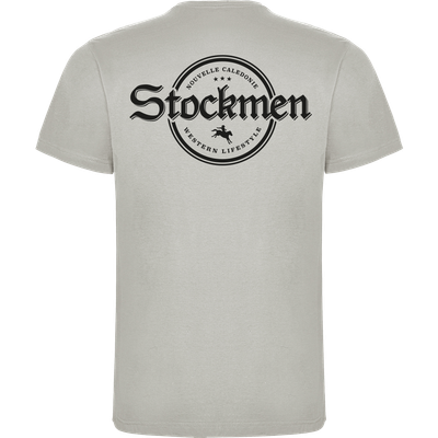 HARD JOB T-shirt Gris Perle