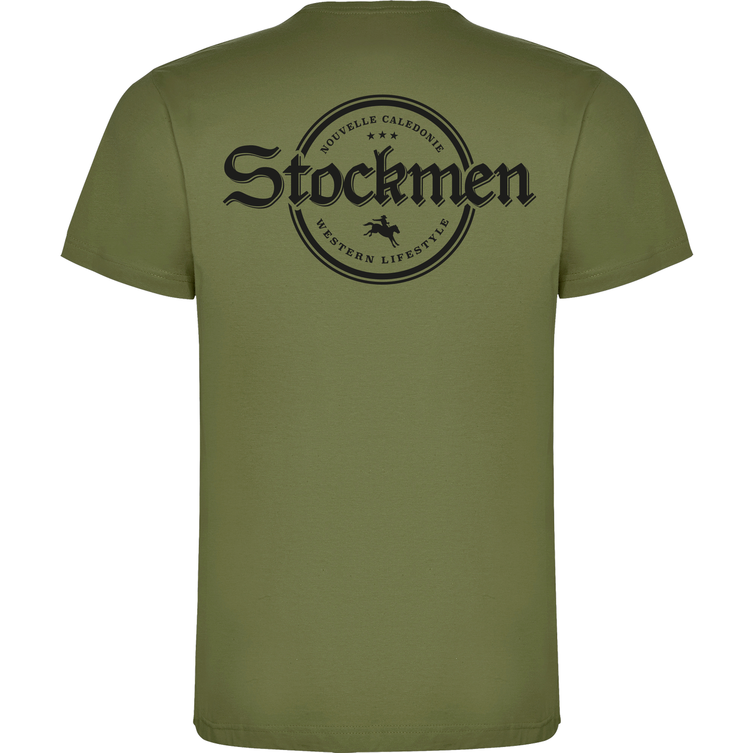HARD JOB T-shirt VERT MILITAIRE