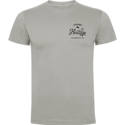 HERITAGE T-shirt Gris Perle