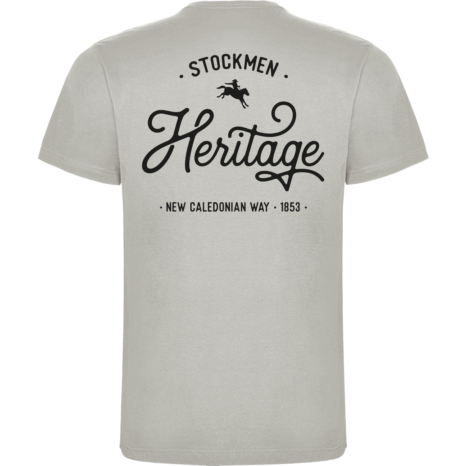 HERITAGE T-shirt Gris Perle