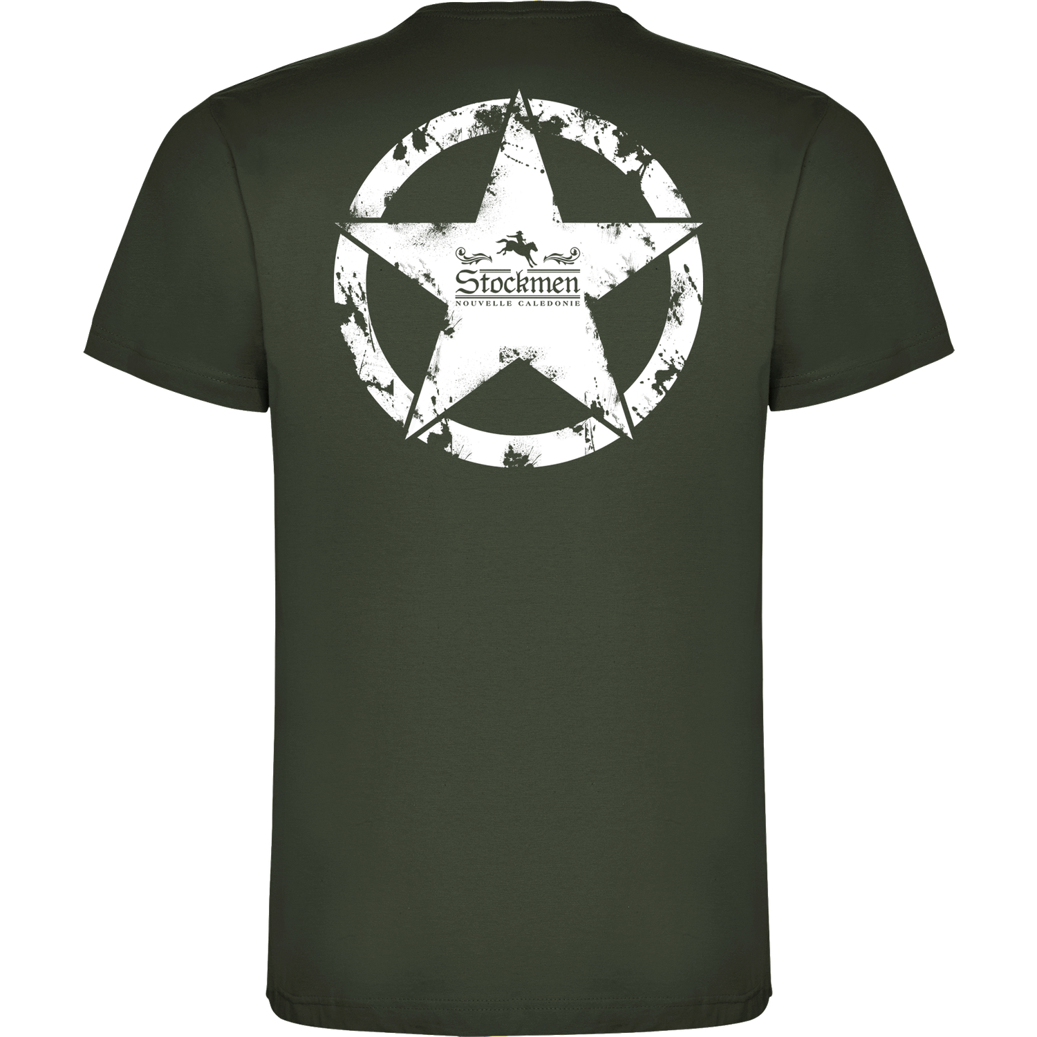 US STAR T-shirt Vert Aventure