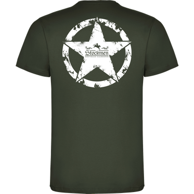 US STAR T-shirt Vert Aventure