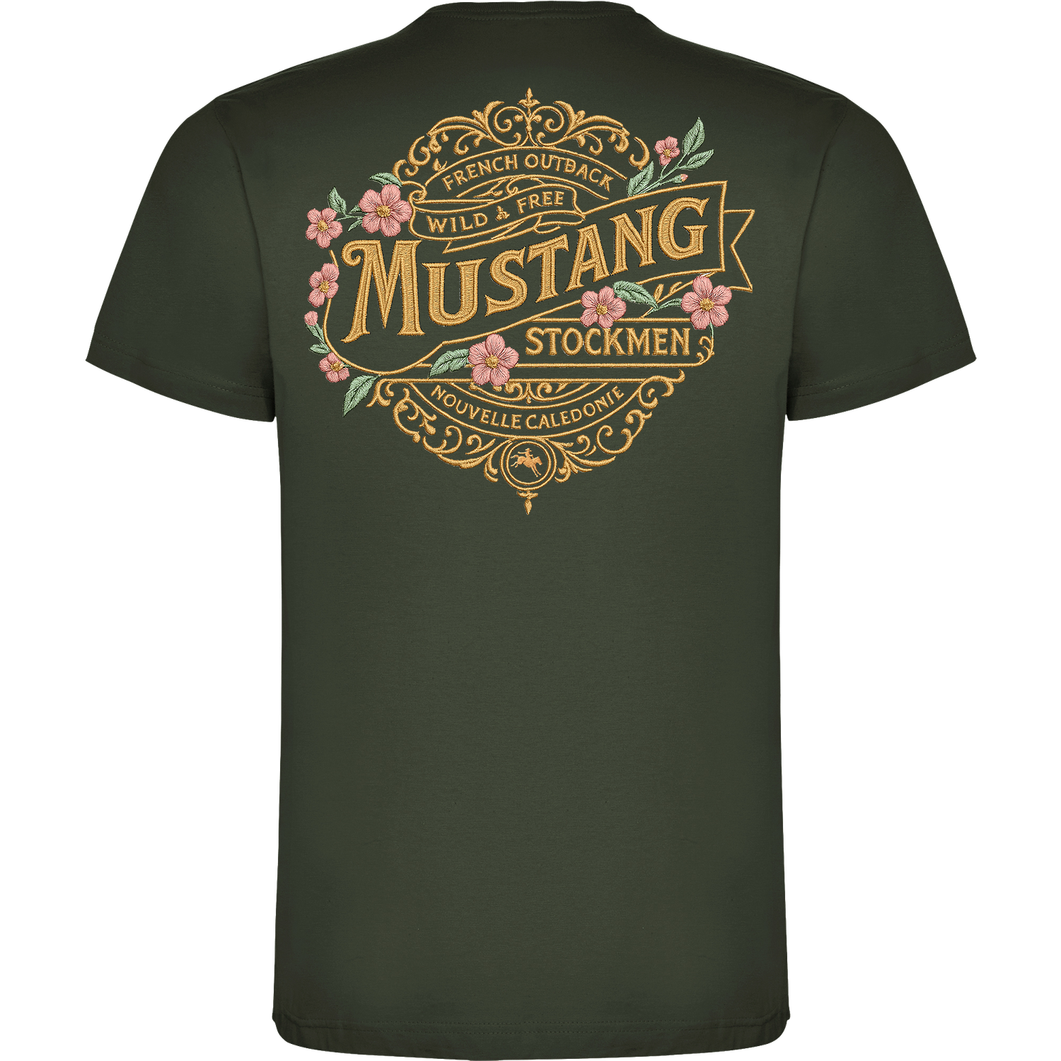 MUSTANG 25 T-shirt Vert Aventure