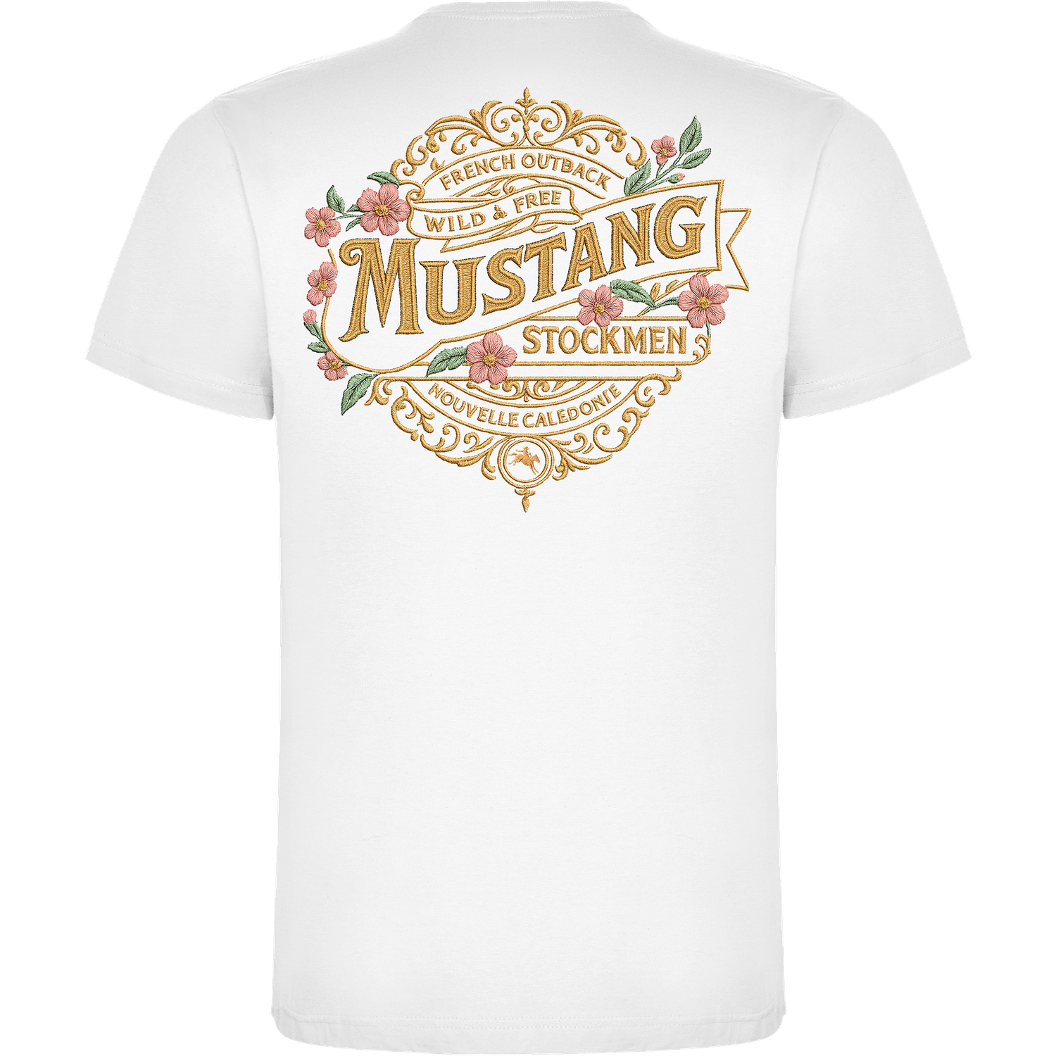 MUSTANG 25 T-shirt Blanc