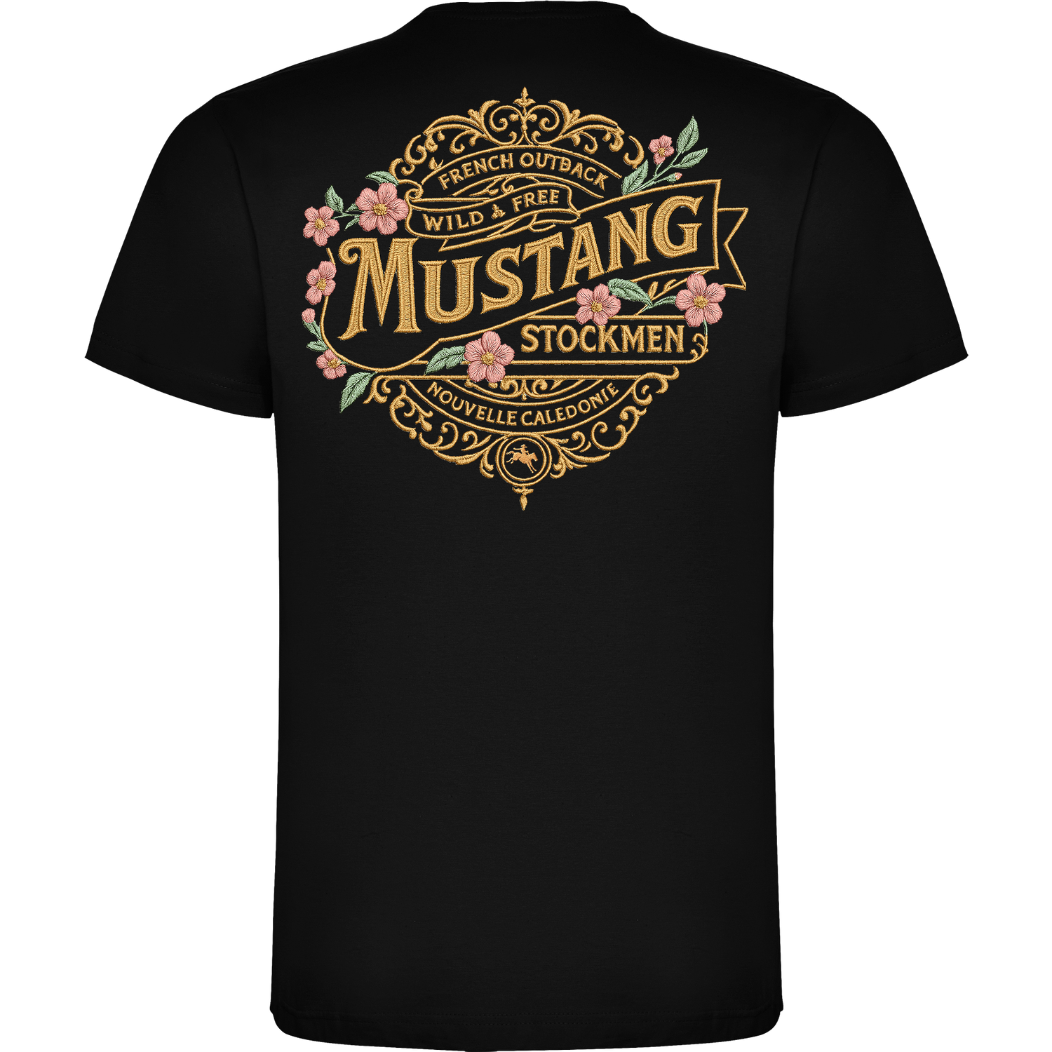 MUSTANG 25 T-shirt Noir