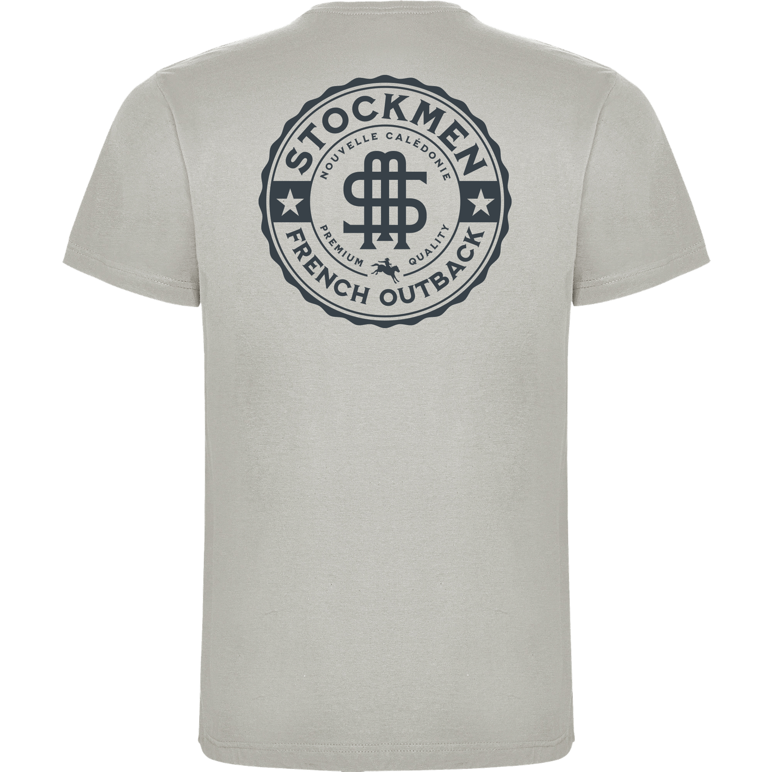 WAX T-shirt Gris Perle