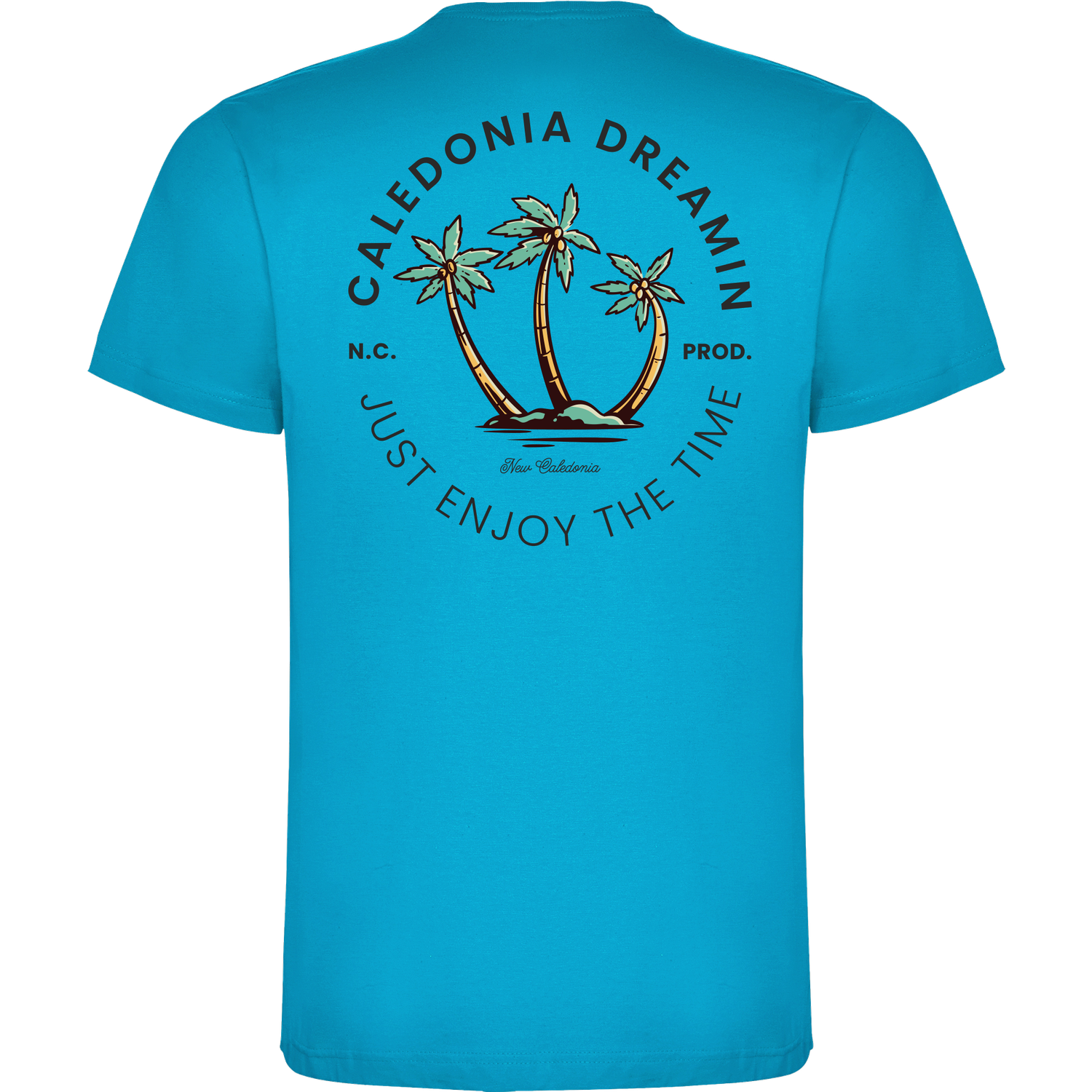 ENJOY T-shirt Turquoise
