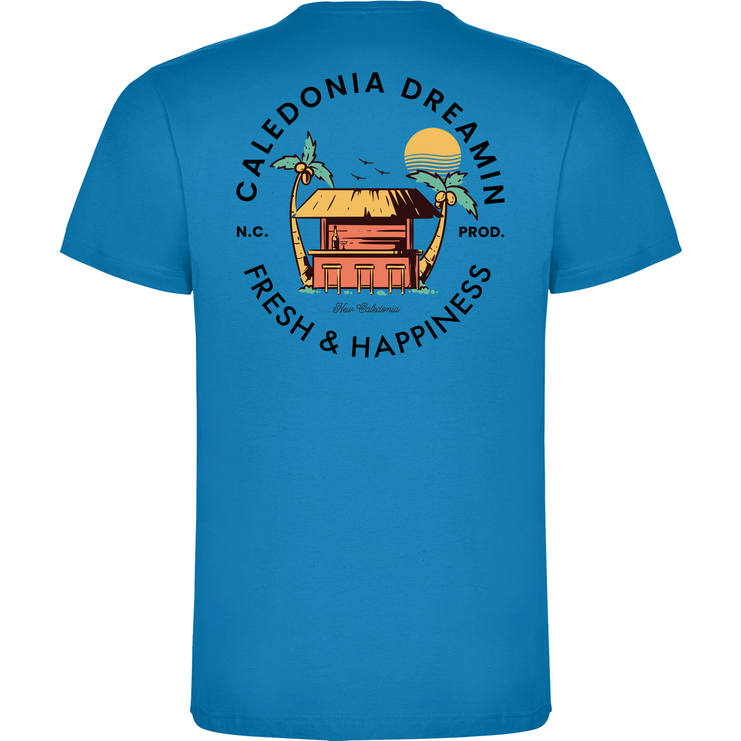 FRESH T-shirt Bleu Ocean