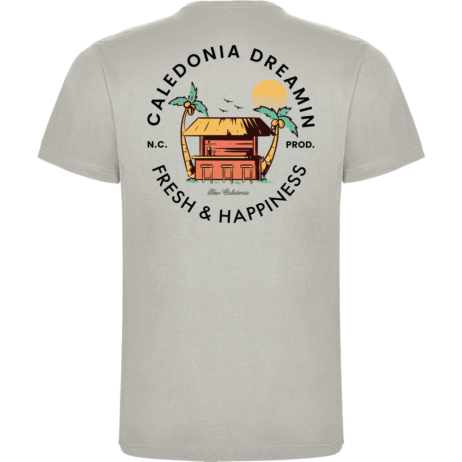 FRESH T-shirt Gris Perle