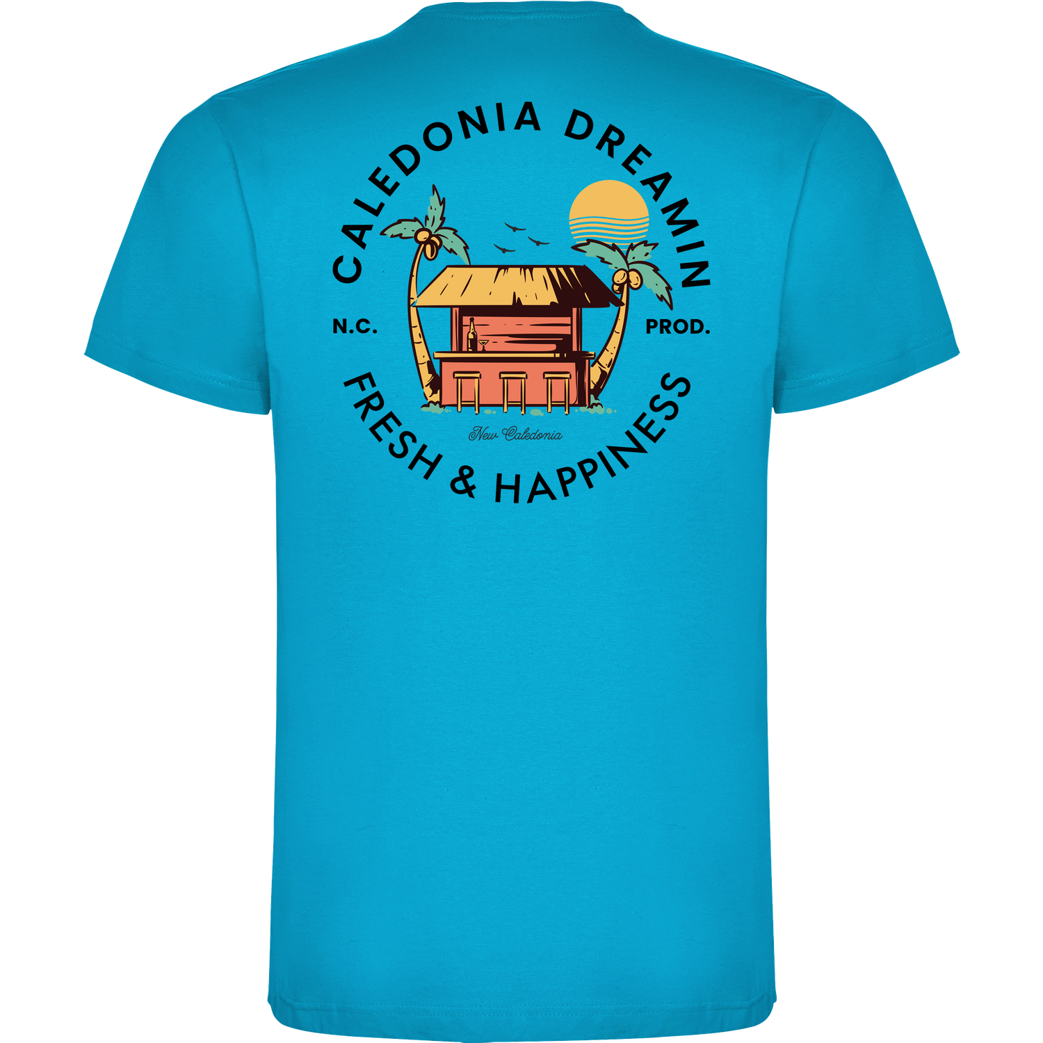 FRESH T-shirt Turquoise