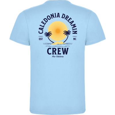CREW T-shirt Bleu Ciel