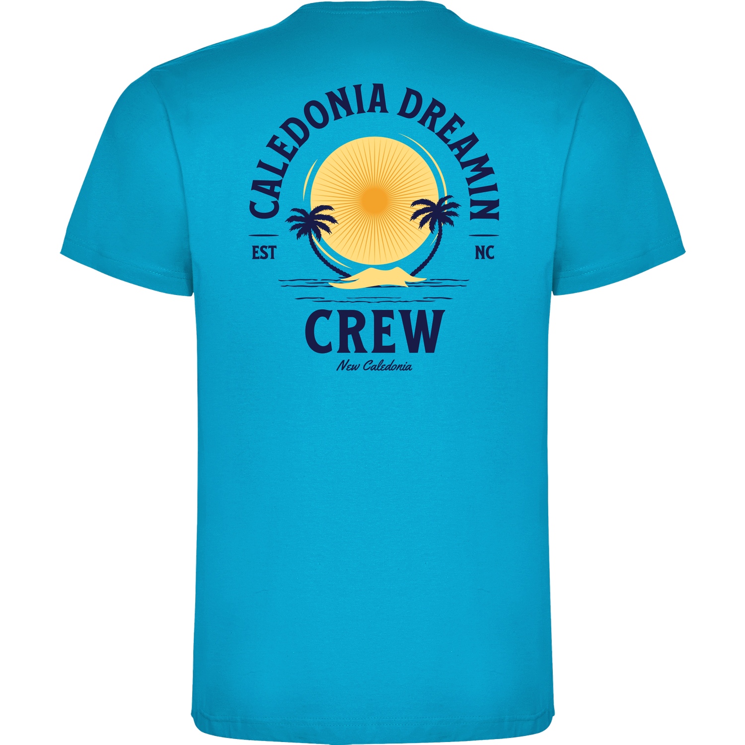 CREW T-shirt Turquoise