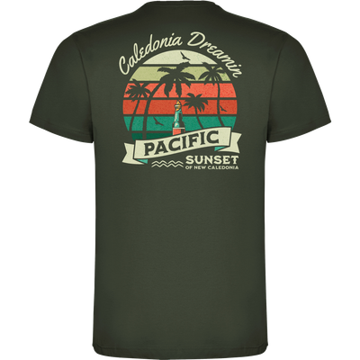 SUNSET T-shirt Vert Aventure