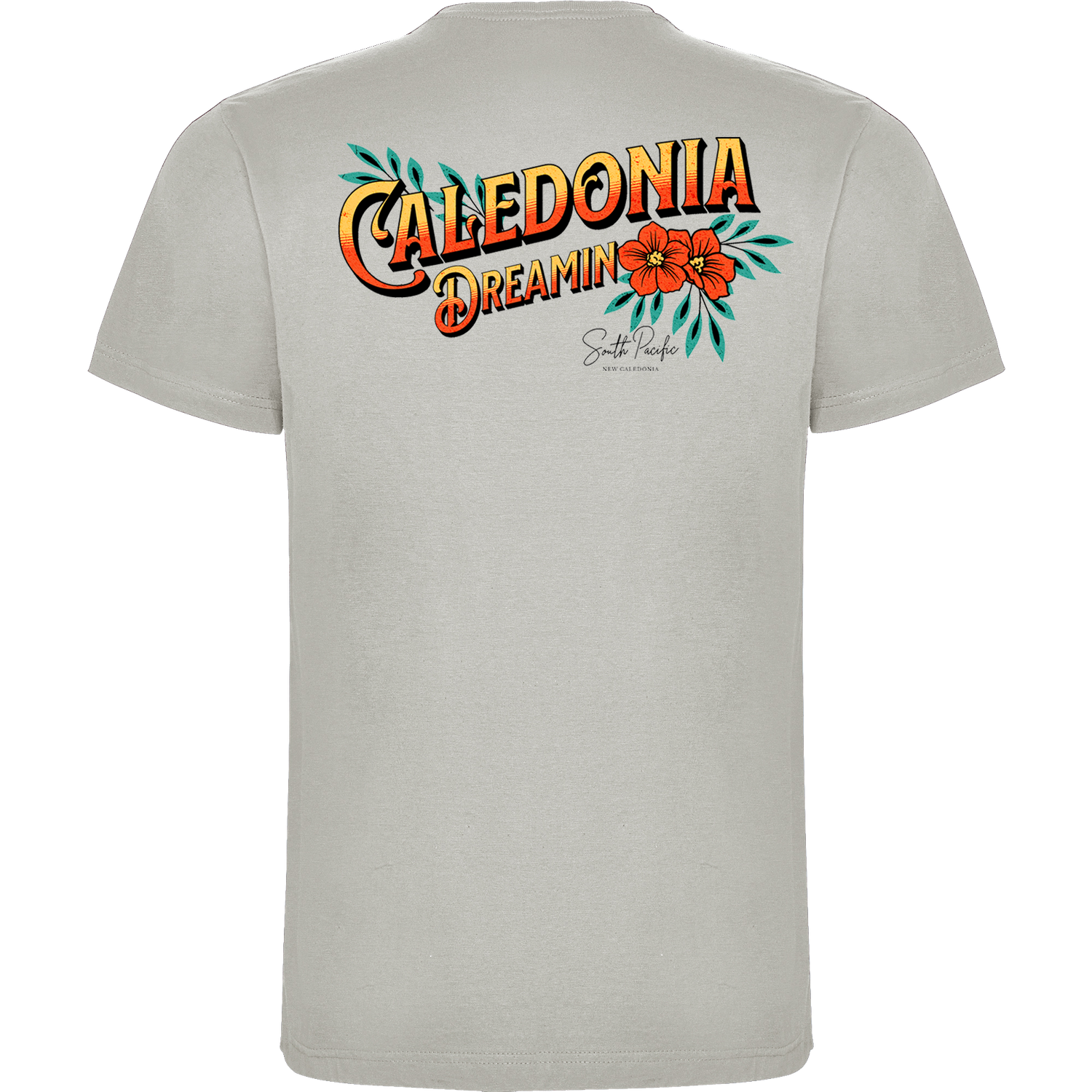 CALEDONIA DREAMIN T-shirt Gris Perle