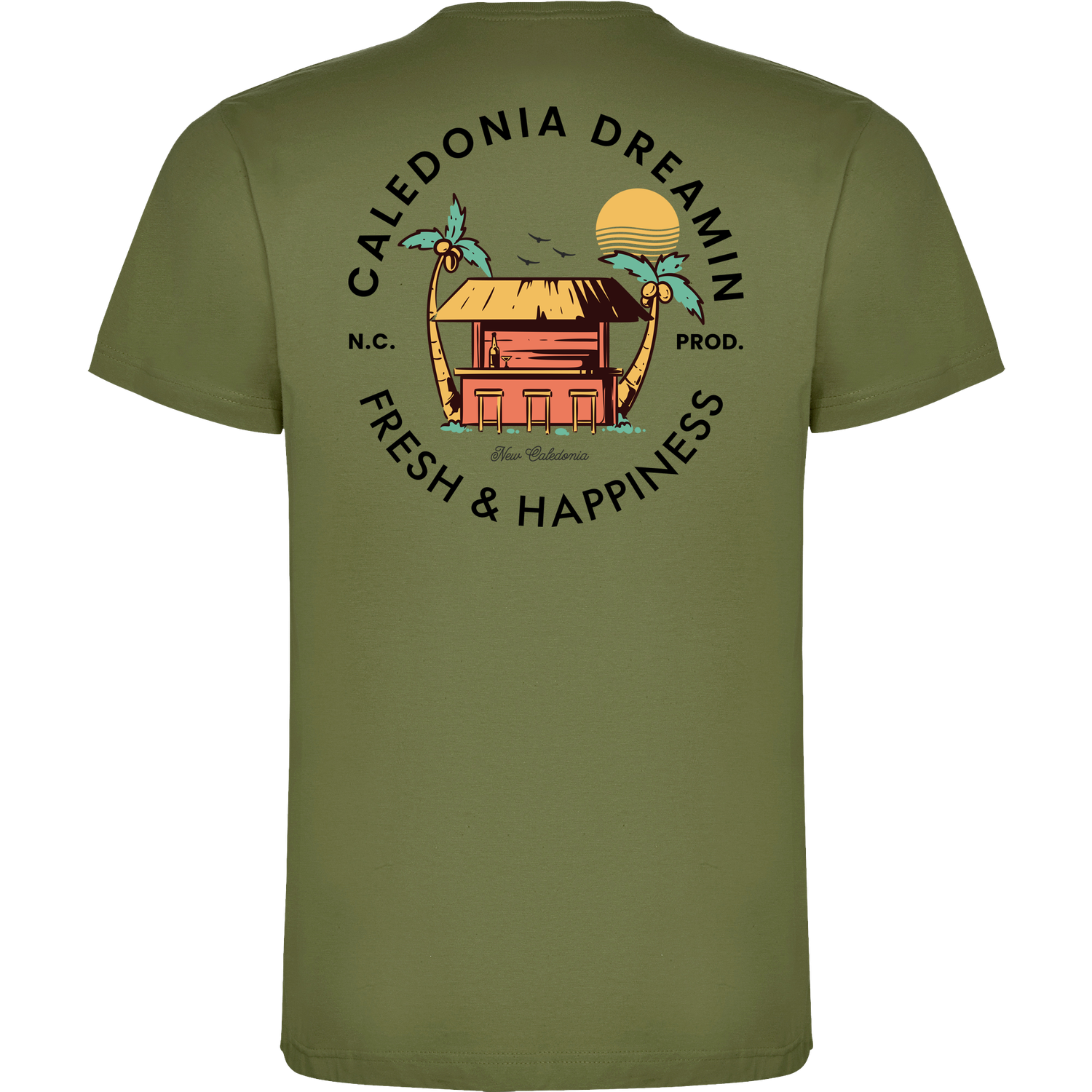FRESH T-shirt Vert Militaire