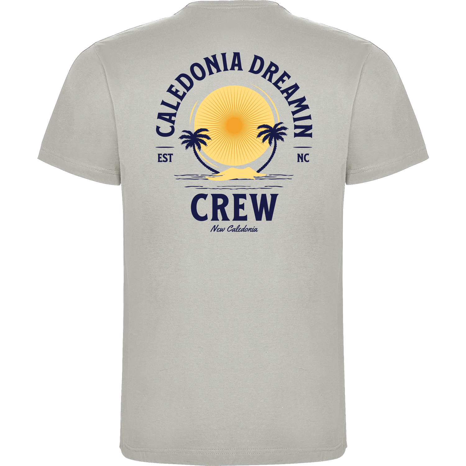 CREW T-shirt Gris Perle