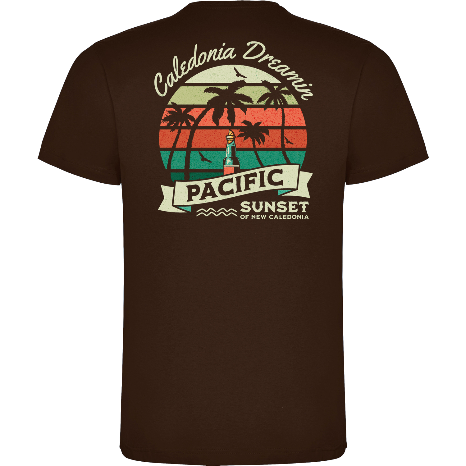 SUNSET T-shirt Chocolat