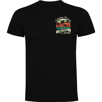 SUNSET T-shirt Noir