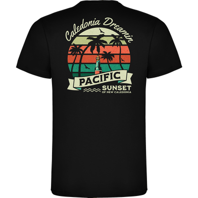 SUNSET T-shirt Noir