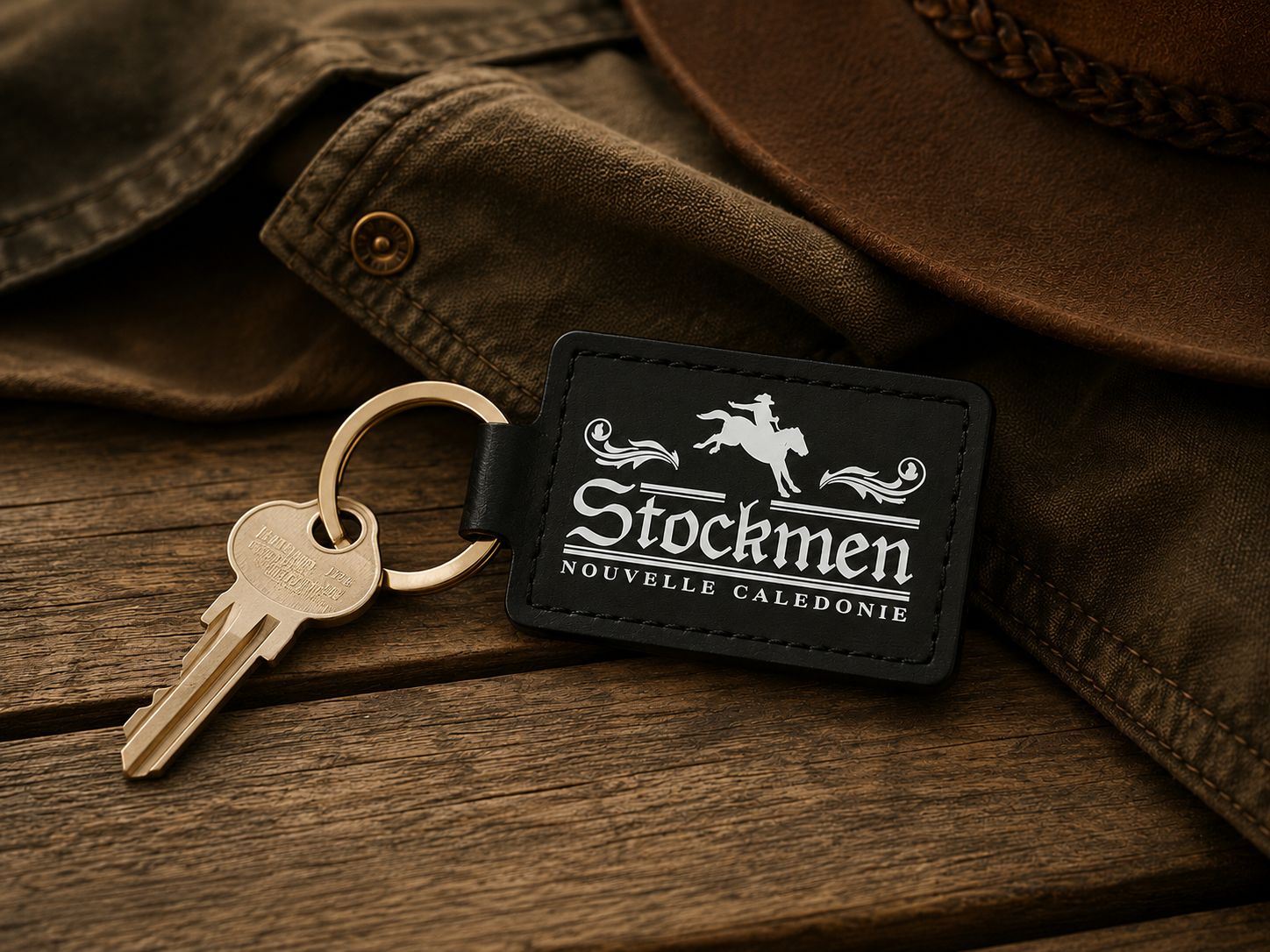 Porte clés Outback Black Ranch