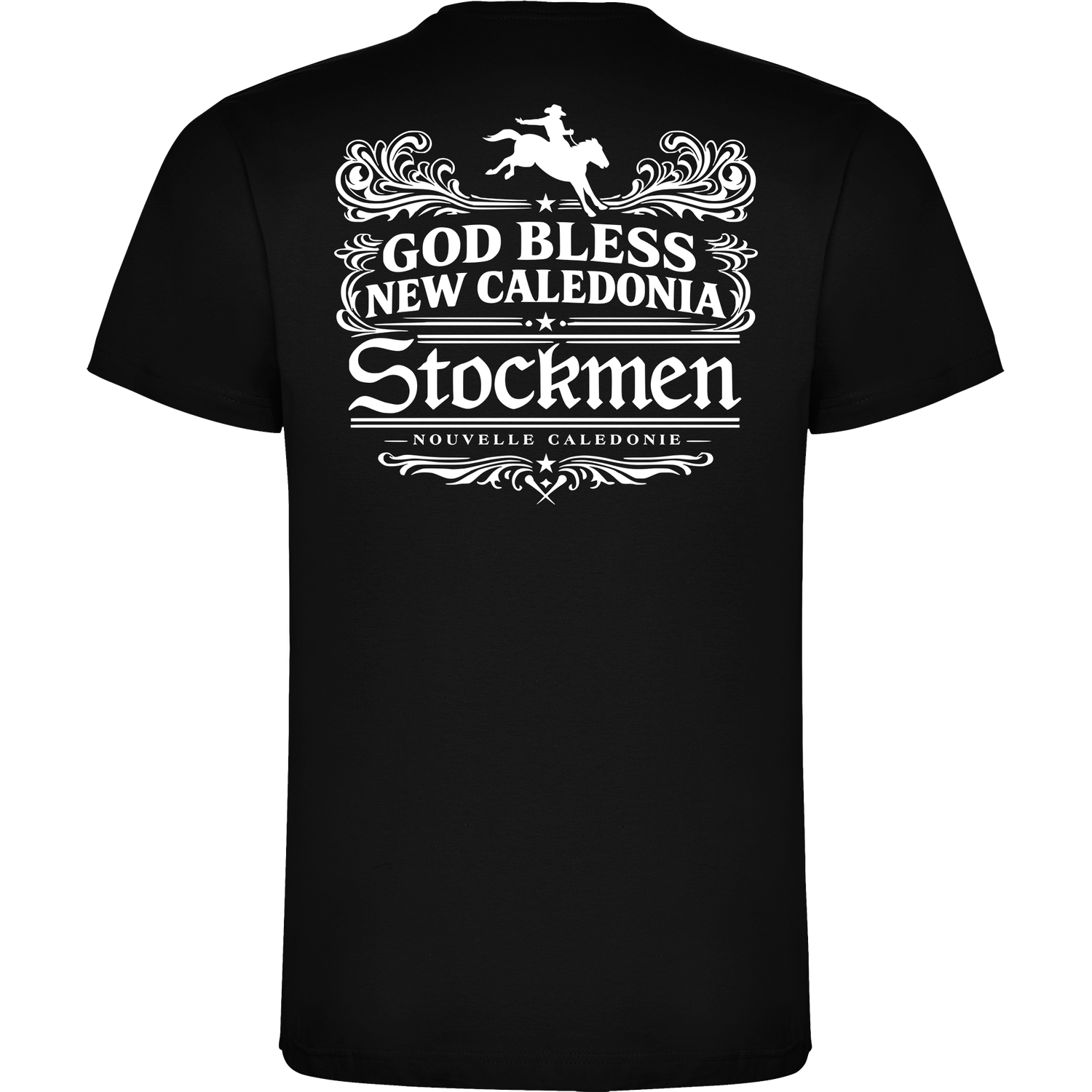 GOD BLESS T-shirt Noir