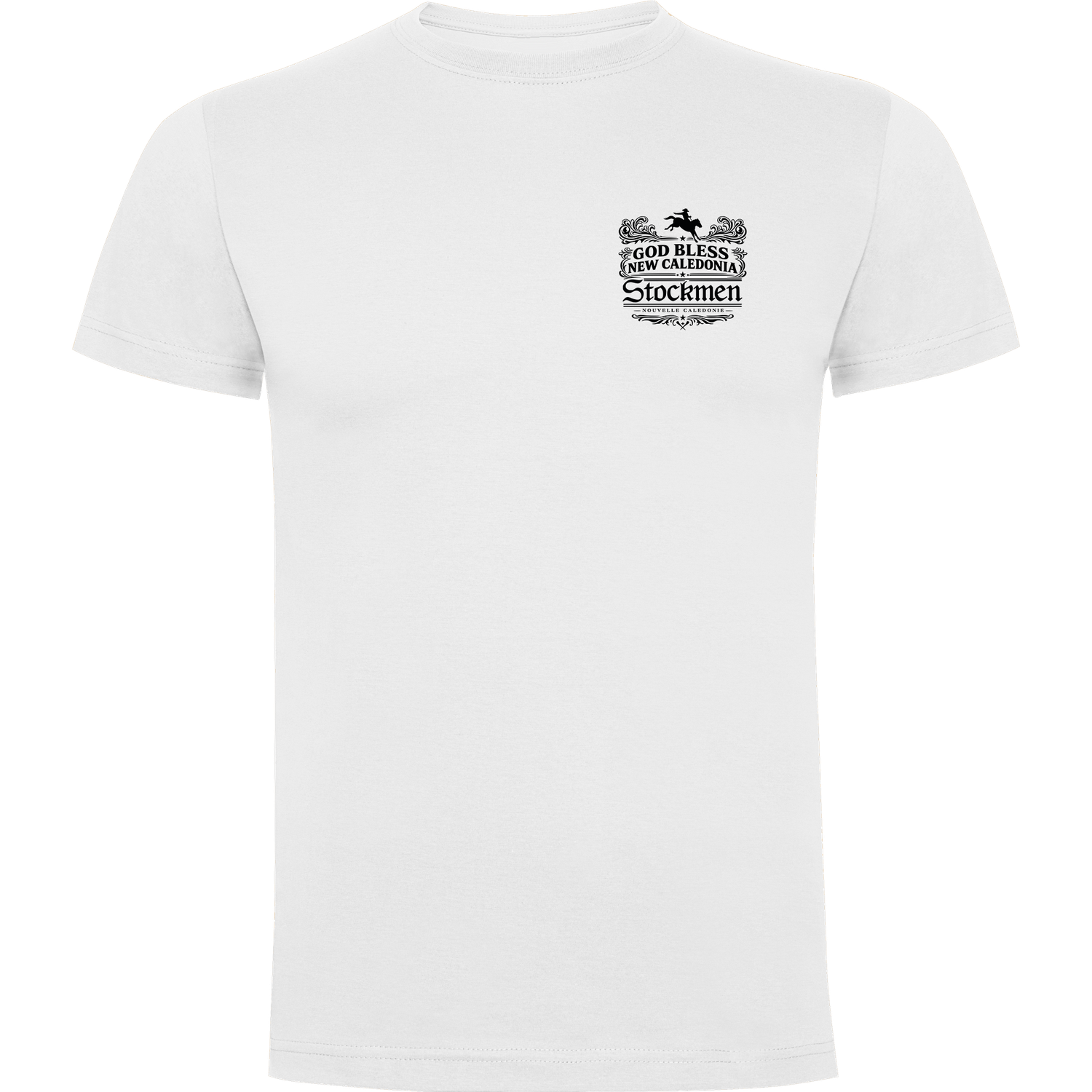GOD BLESS T-shirt Blanc