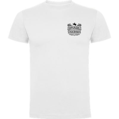 GOD BLESS T-shirt Blanc