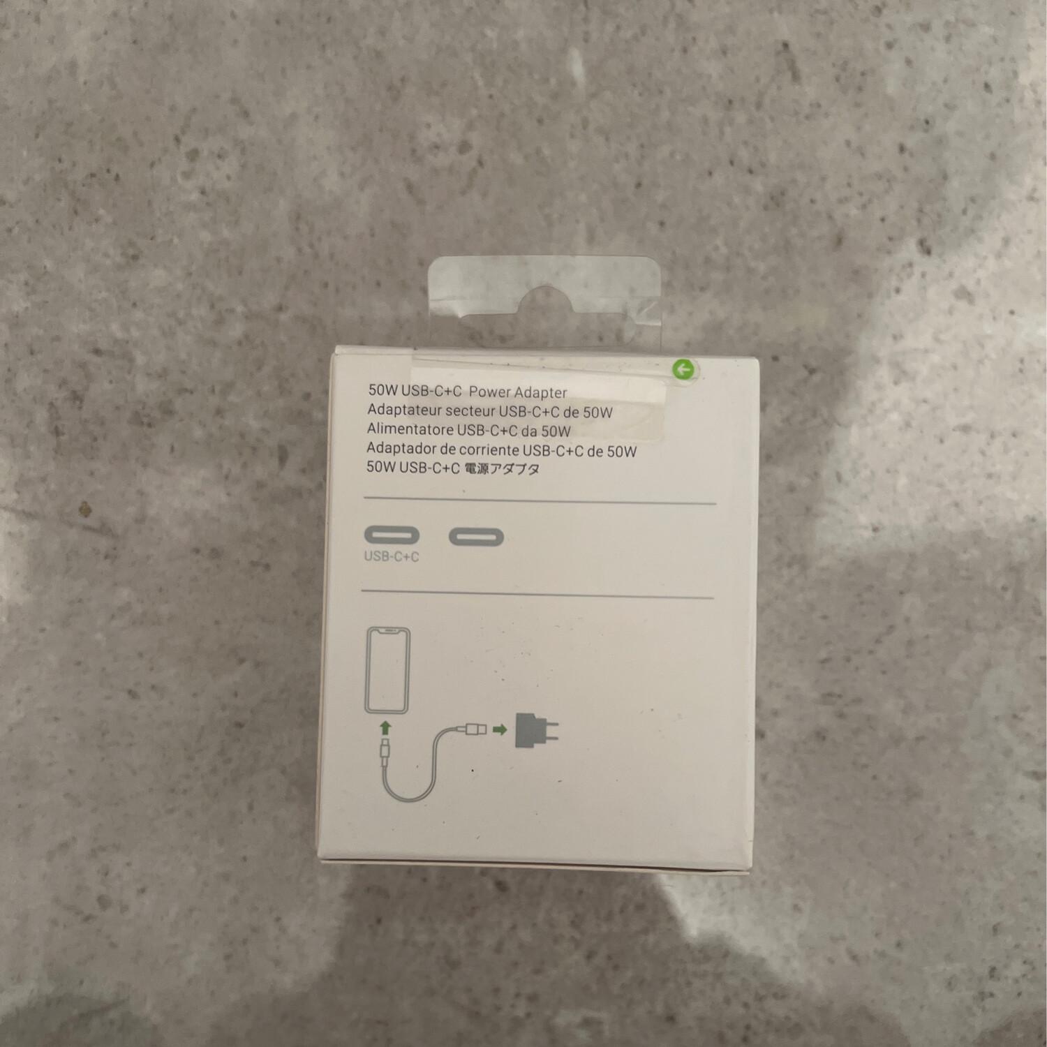Usb - c+c power adapter