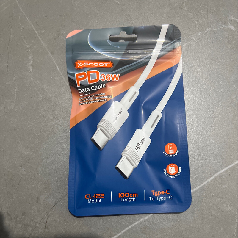 PD 36 W DATA CÂBLE Type C 1 M 