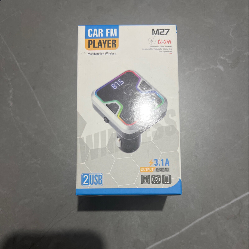 CAR FM PLAYER 2 USB 12V24 Multifunction Wireless 