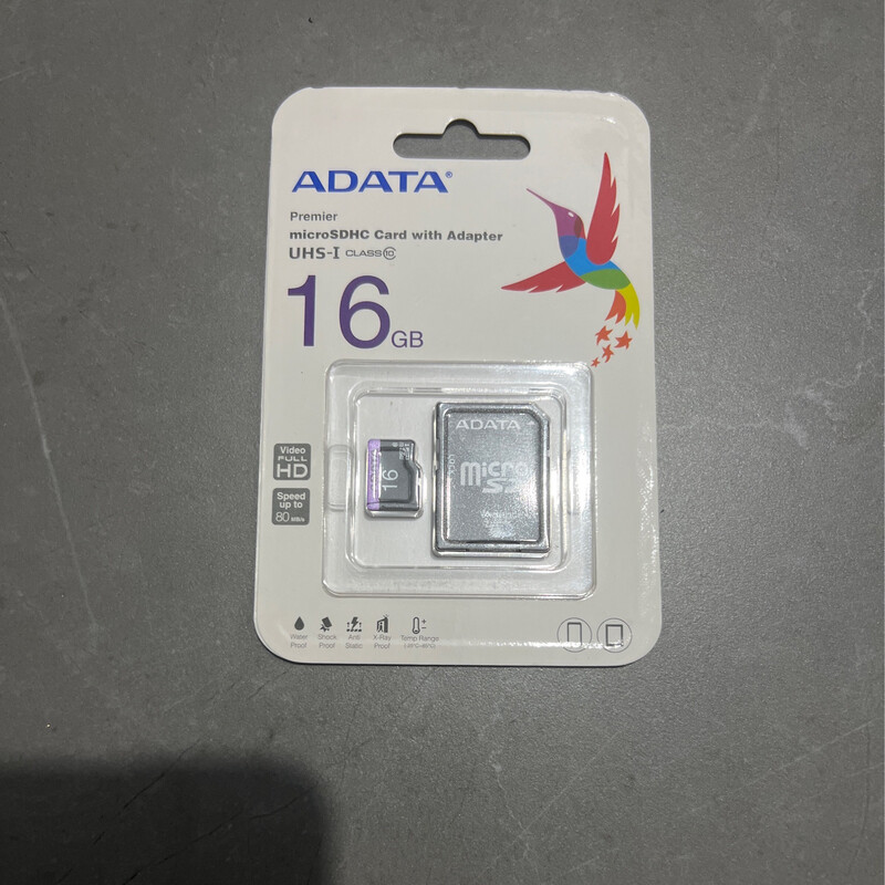 ADATA micro SDHC Card with Adapter 16GB 