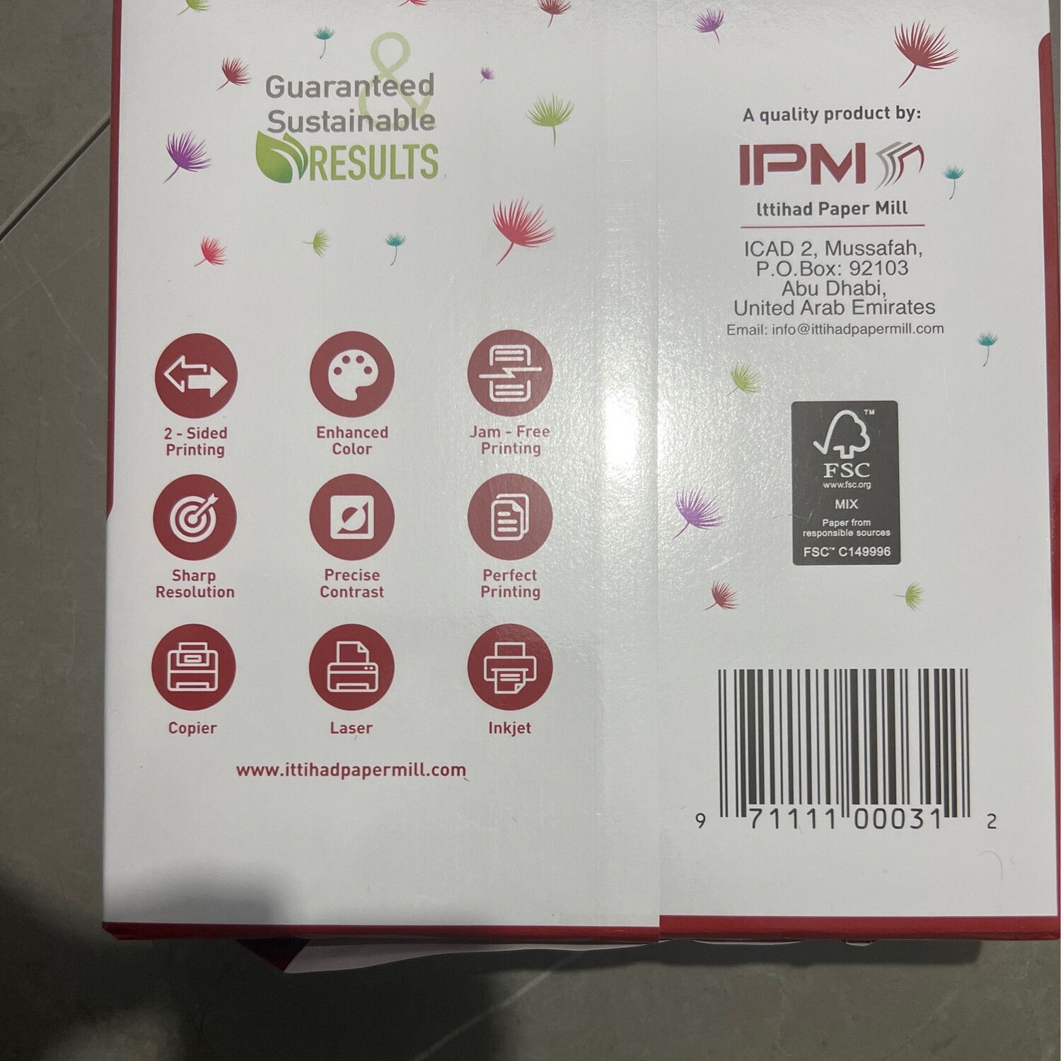 Ramette papier A4 imprimante paper premium