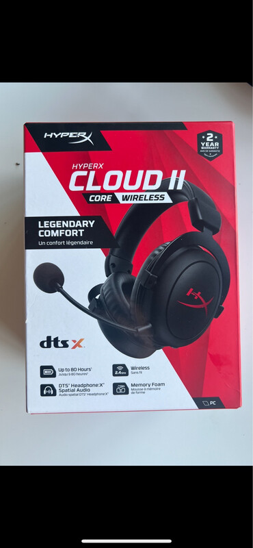 Casque de jeu sans fil HyperX Cloud II