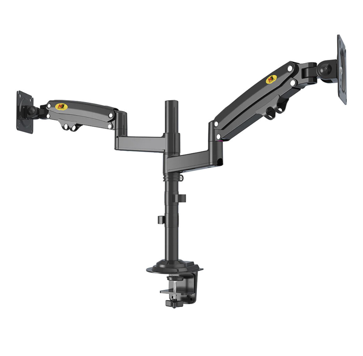 Bras de bureau, à deux articulations, ergonomique