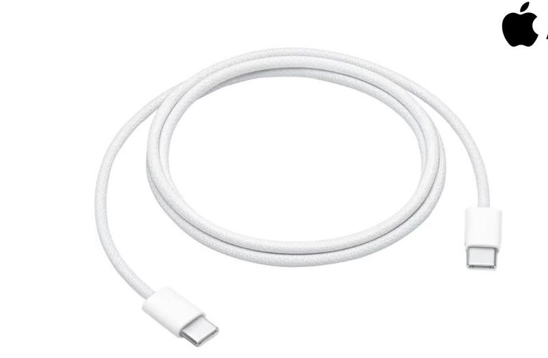 Câble Apple PD Type-C de 1 mètre de long Câble en tissu blindé (tissé) • Supporte 60 W