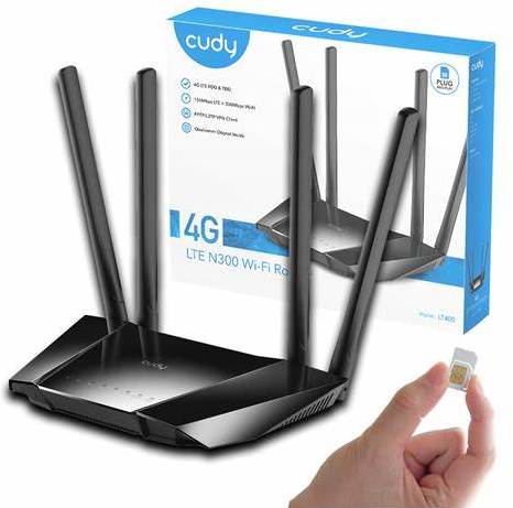 Cudy 4G LTE compatible ref228p