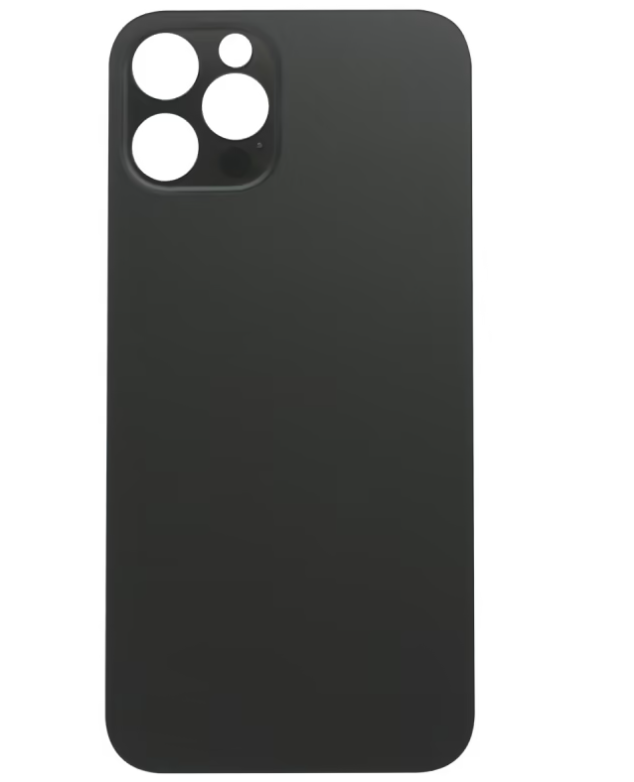 Vitre arrière pour iPhone 12 Noir