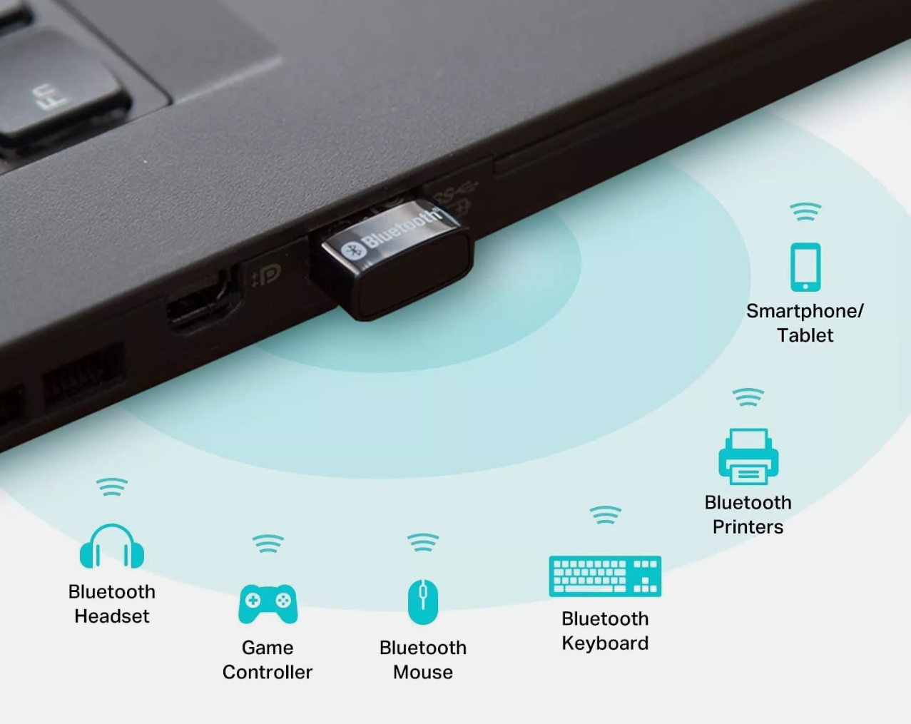 TP-Link UB500 Bluetooth 5.0 Wireless USB Dongle Adapter for PC Computer/XBox/PS4/PS5
