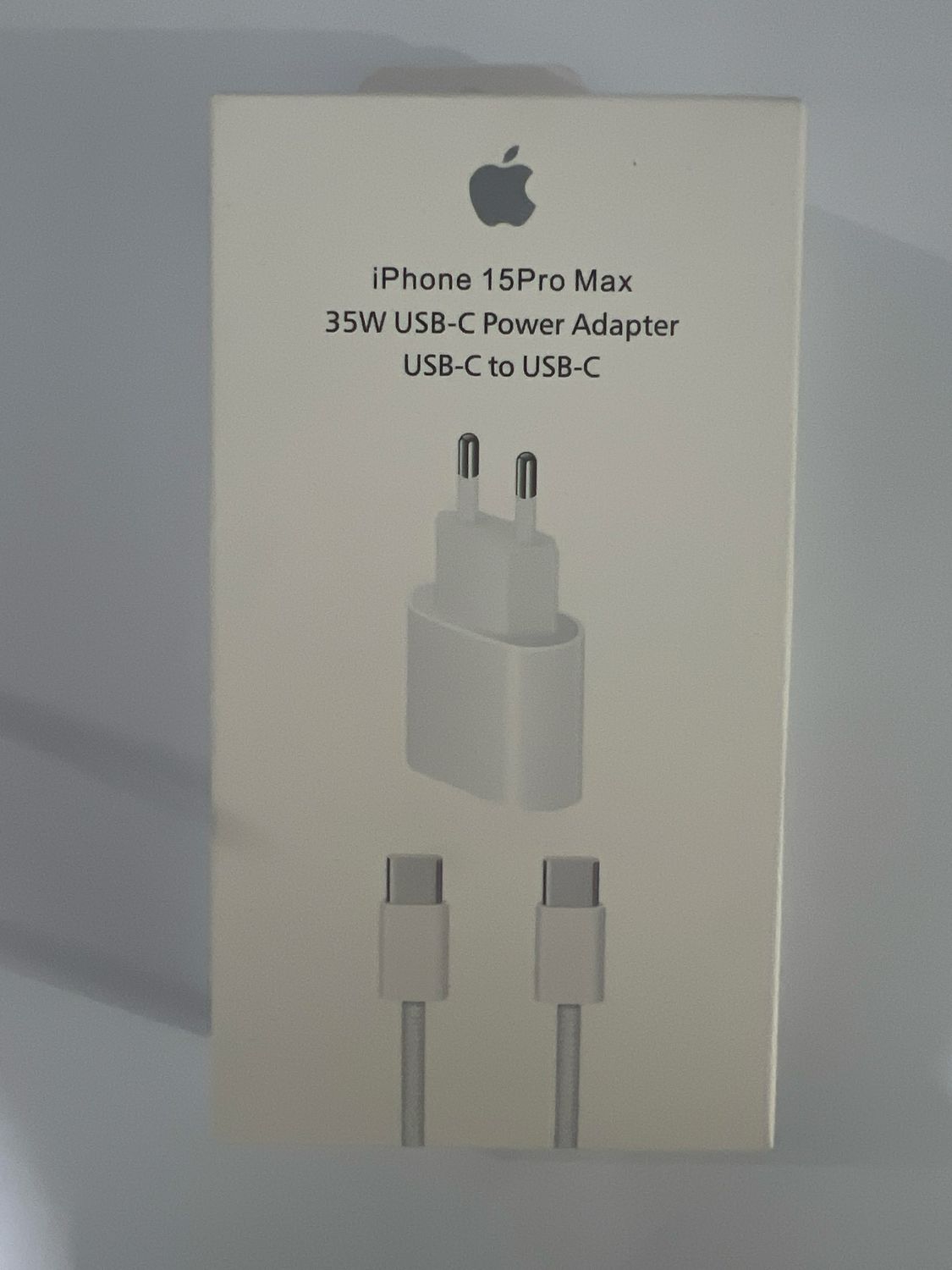 Charger iPhone 35w usb-c+ adabter