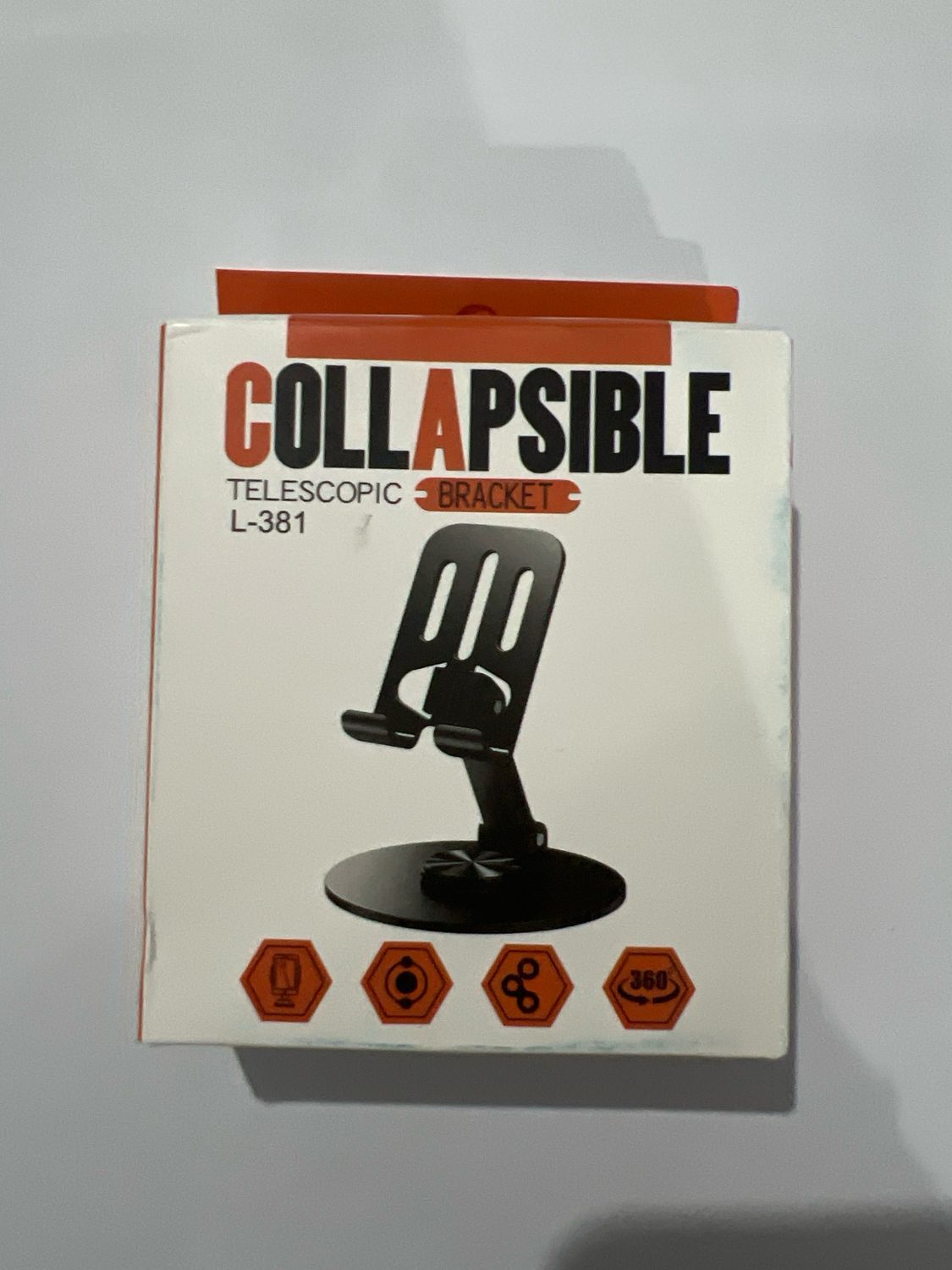 Support téléphones metal ajustable 