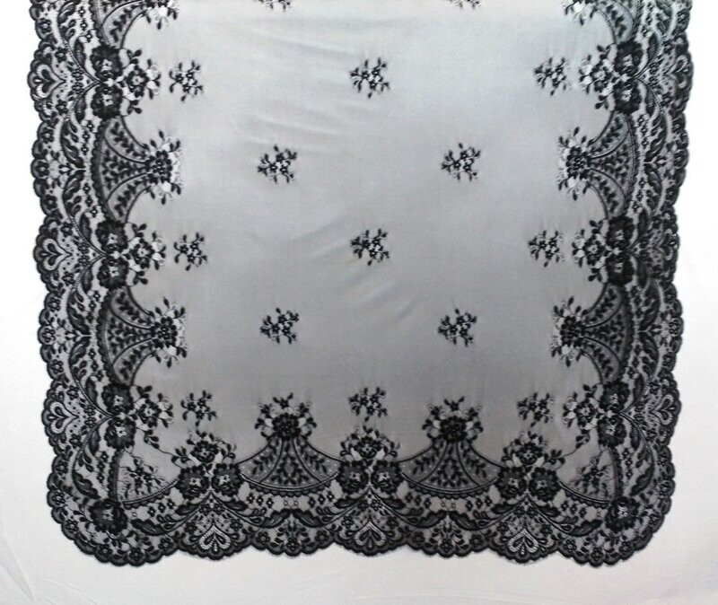 174 MANTILLA ESPAÑOLA BLONDA