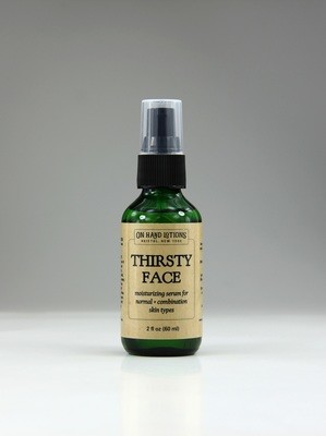 Thirsty Face Serum WITH PUMP CAP - 4 pack - Wholesale