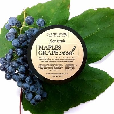 Naples Grapeseed Foot & Hand Scrub - 4 pack - WHOLESALE