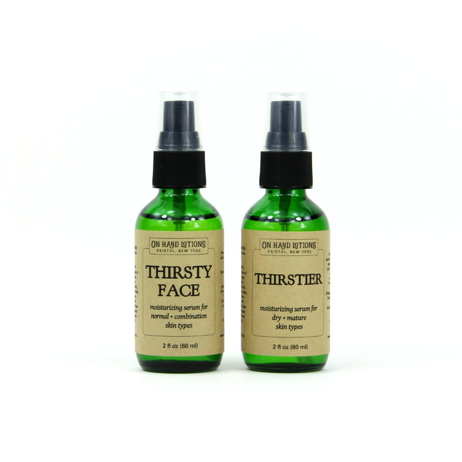 THIRSTIER Facial Serum for Dry Skin Store On Hand Lotions