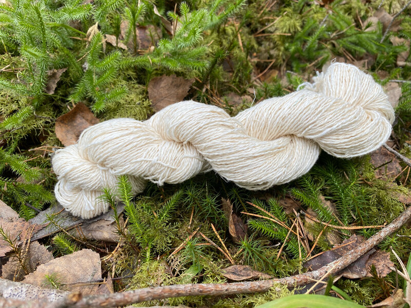 Nepal -neulelanka, ivory 00
