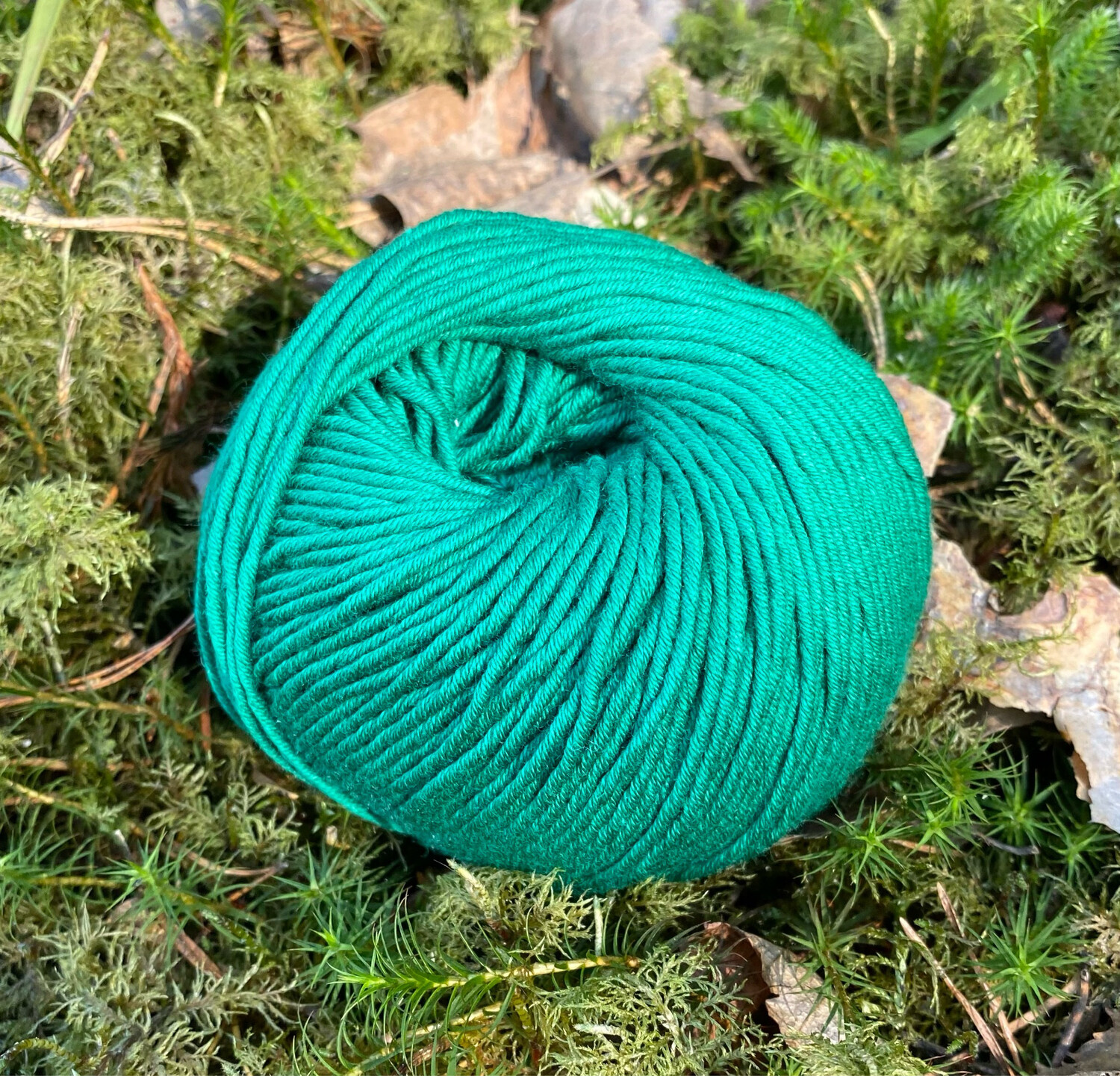 Organic Cotton, emerald 16