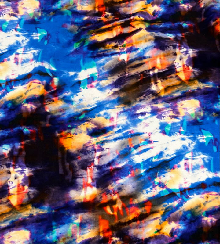 Tie Dye -trikoo, Sininen