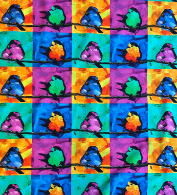 Andy Birds -trikoo, Multicolour
