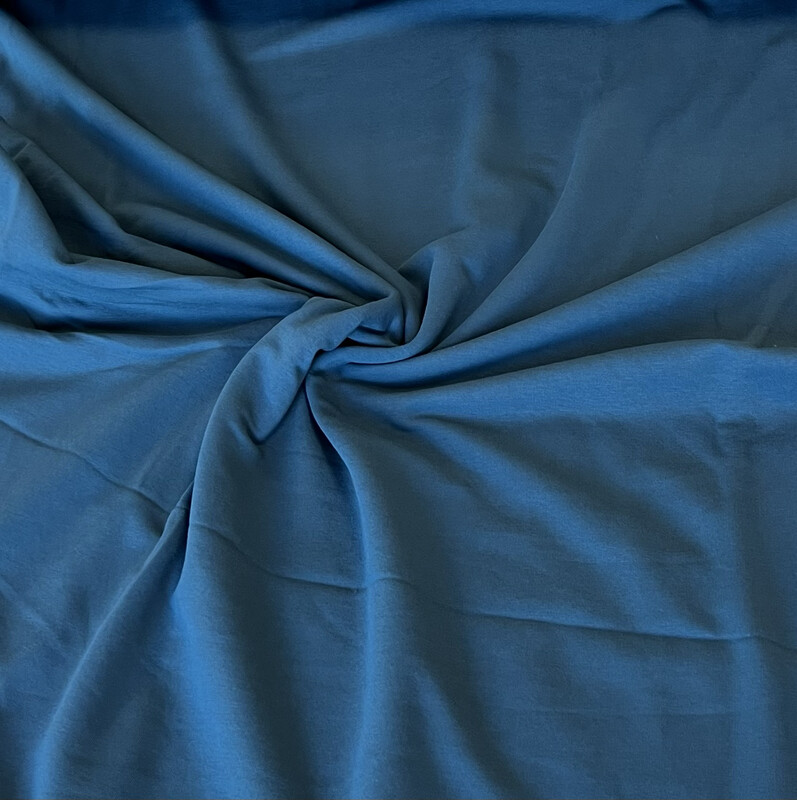 Yksivärinen harjattu joustocollege, Teal Yksivärinen harjattu joustocollege, Teal